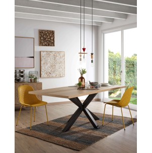 Silla exterior Quinby amarillo - Kave Home; CC1222S31 2