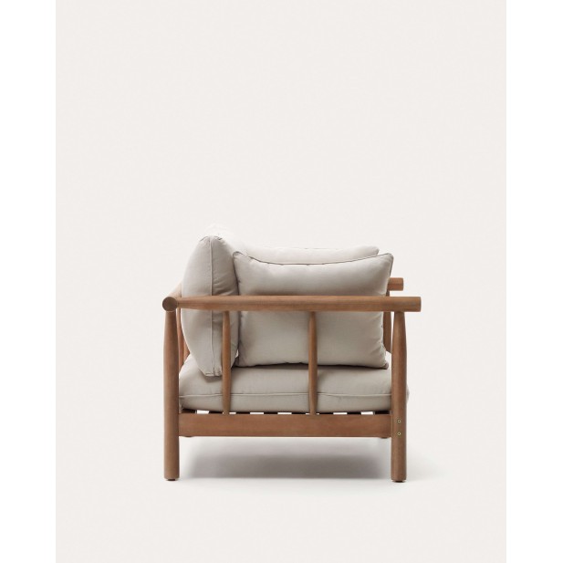 Sillón Sacova, madera maciza eucalipto FSC 100% - Kave Home; J1700034JJ12 Sillón Sacova, madera maciza eucalipto FSC 100% - Kave Home; J1700034JJ12