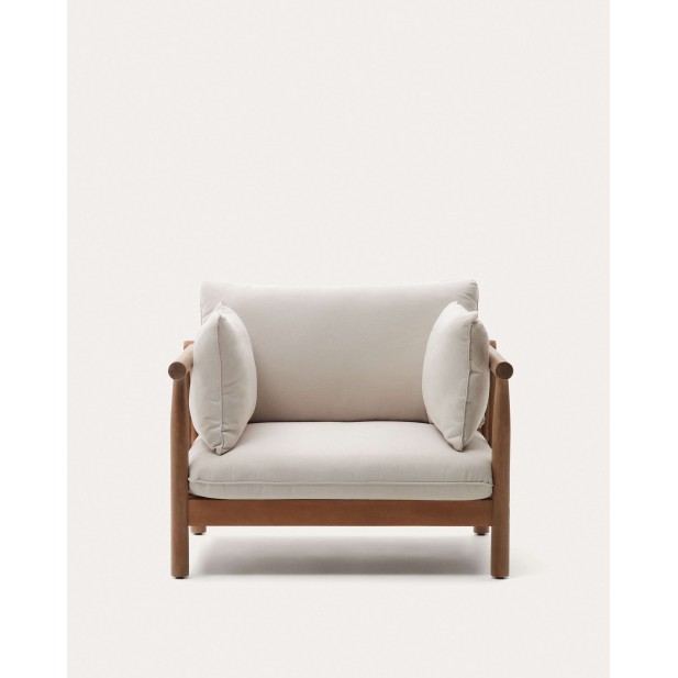 Sillón Sacova, madera maciza eucalipto FSC 100% - Kave Home; J1700034JJ12 Sillón Sacova, madera maciza eucalipto FSC 100% - Kave Home; J1700034JJ12