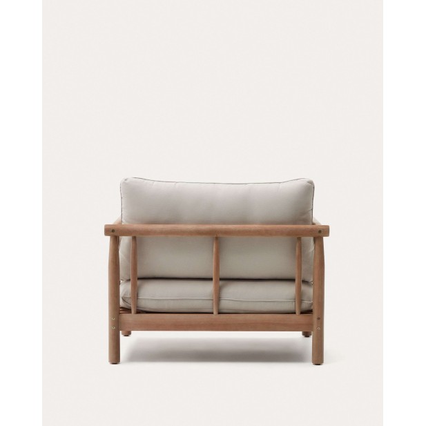 Sillón Sacova, madera maciza eucalipto FSC 100% - Kave Home; J1700034JJ12 Sillón Sacova, madera maciza eucalipto FSC 100% - Kave Home; J1700034JJ12