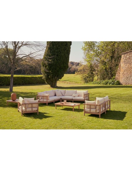 Sillón Sacova, madera maciza eucalipto FSC 100% - Kave Home; J1700034JJ12