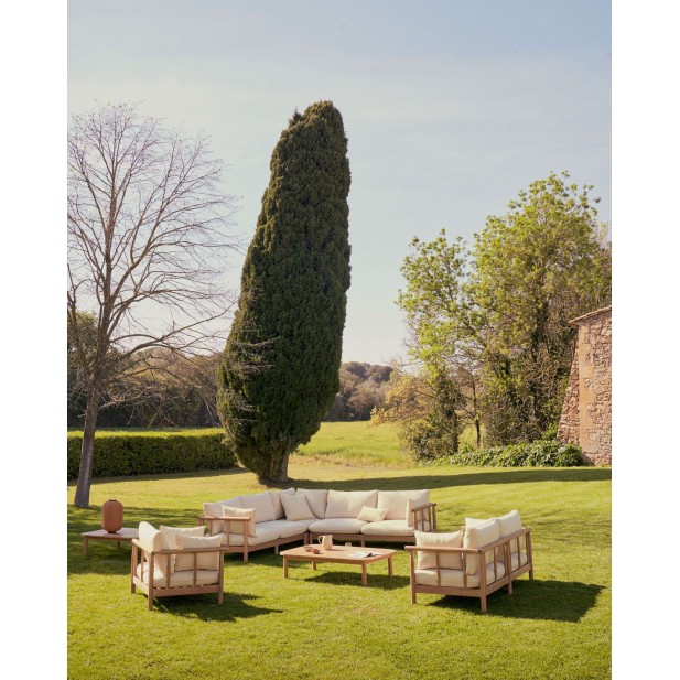 Sillón Sacova, madera maciza eucalipto FSC 100% - Kave Home; J1700034JJ12 Sillón Sacova, madera maciza eucalipto FSC 100% - Kave Home; J1700034JJ12