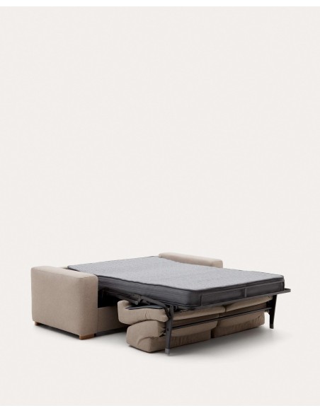 Sofá cama Anley 3P, Beige 204 cm - Kave Home; S82962AU12