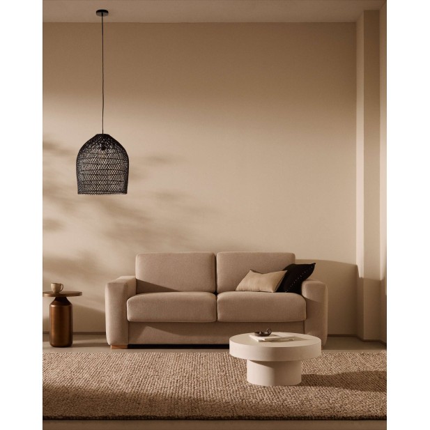 Sofá cama Anley 3P, Beige 204 cm - Kave Home; S82962AU12