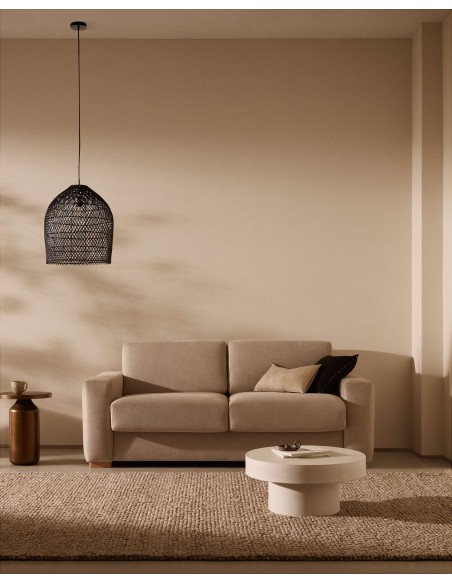 Sofá cama Anley 3P, Beige 204 cm - Kave Home; S82962AU12