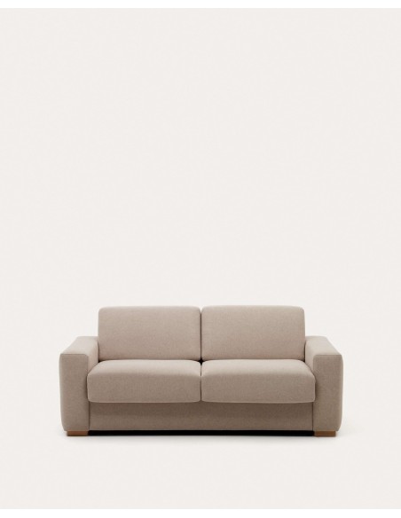 Sofá Cama Anley 3P, Beige 244 cm - Kave Home; S82960AU12