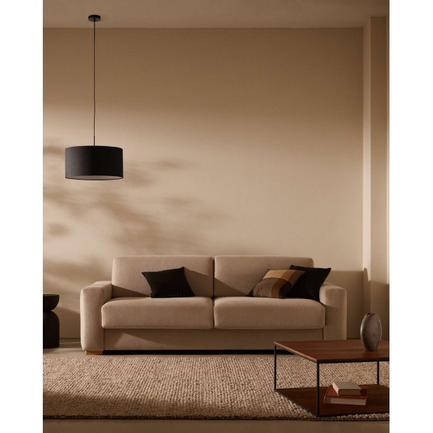 Sofá Cama Anley 3P, Beige 244 cm - Kave Home; S82960AU12 Sofá Cama Anley 3P, Beige 244 cm - Kave Home; S82960AU12