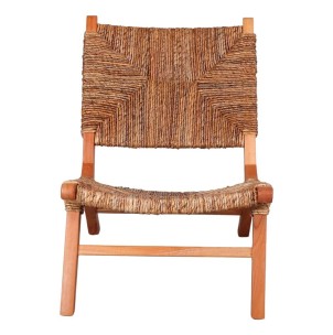 Sillón IVANA, Madera / Fibra Natural. Vackart 2