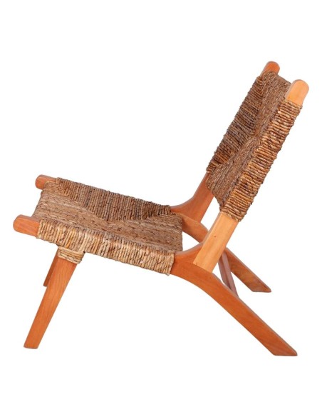 Sillón IVANA, Madera / Fibra Natural. Vackart