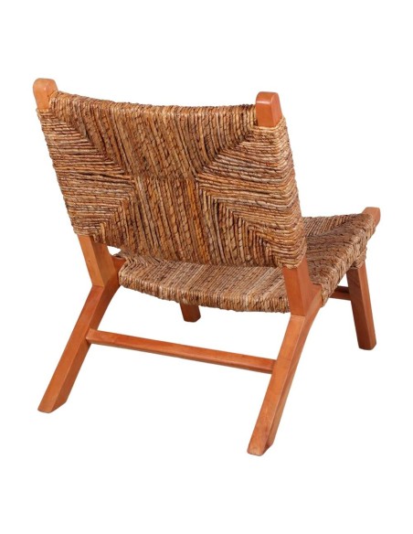 Sillón IVANA, Madera / Fibra Natural. Vackart