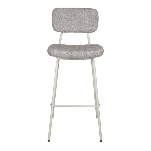 Taburete Alto POMBO 75 cm, Metal / Textil Beige. Vackart Taburete Alto POMBO 75 cm, Metal / Textil Beige. Vackart