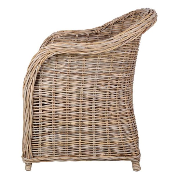 Sillón TELMA, Ratán Natural / Textil. Vackart Sillón TELMA, Ratán Natural / Textil. Vackart