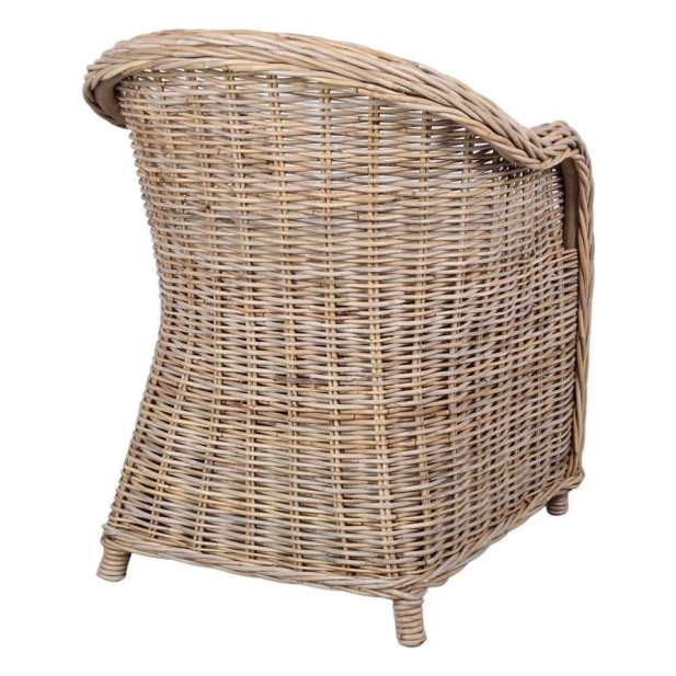 Sillón TELMA, Ratán Natural / Textil. Vackart Sillón TELMA, Ratán Natural / Textil. Vackart