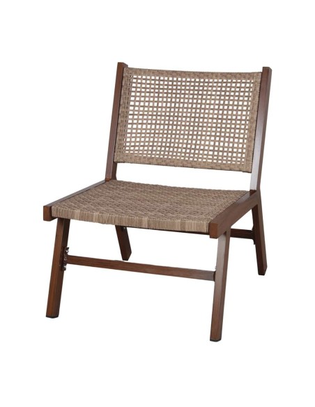 Sillón TALISSA, aluminio, ratán sintético