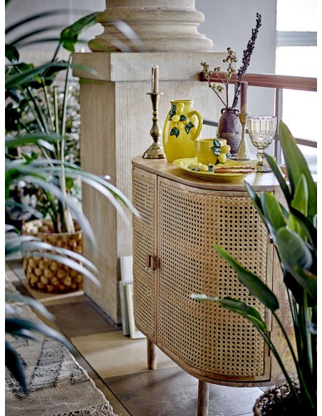 Aparador BANDOL, Mango / Caña Natural - Bloomingville. Vackart