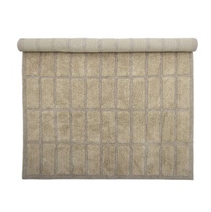 Alfombra ANY 210x150 cm, Algodón Natural - Bloomingville. Originales alfombras de diseño nórdico de Bloomingville, en Vackart tu tienda de diseño online.