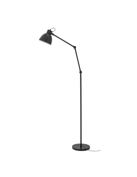 Lámpara de Pie BARCA, Metal Negro - Bloomingville. Vackart