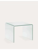 Mesa auxiliar Burano de cristal 60 x 60 cm - Kave Home
