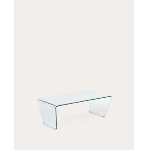 Mesa de centro Burano de cristal 120 x 60 cm - Kave Home-C943C07. Producto de estilo Moderno
