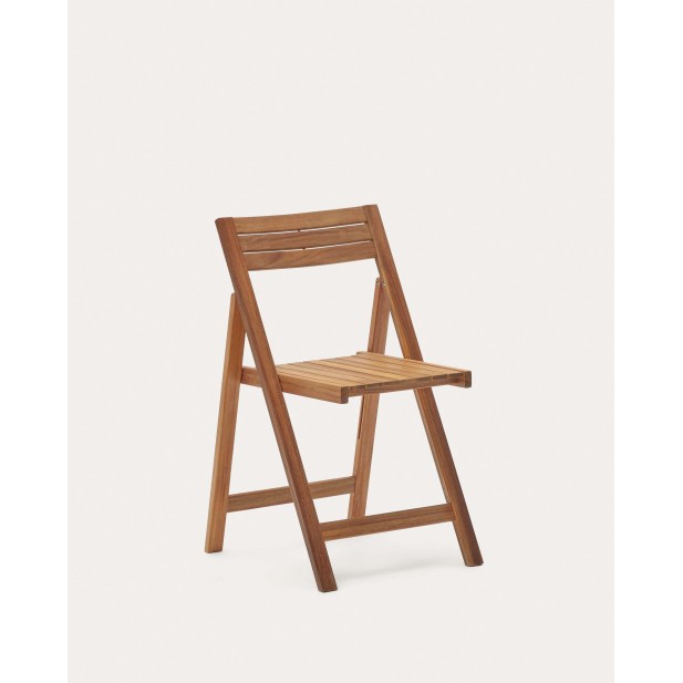 Silla plegable exterior Sadirar, acacia - Kave Home. J0700002MM43