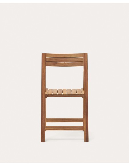 Silla plegable exterior Sadirar, acacia - Kave Home. J0700002MM43