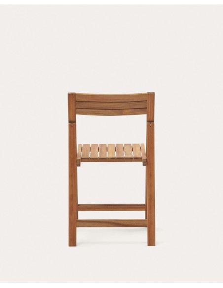 Silla plegable exterior Sadirar, acacia - Kave Home. J0700002MM43