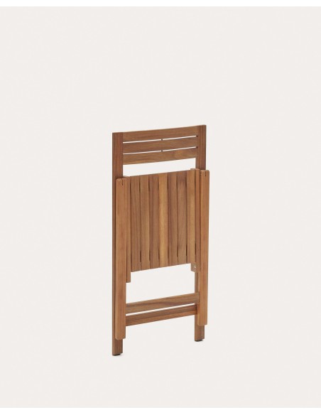 Silla plegable exterior Sadirar, acacia - Kave Home. J0700002MM43