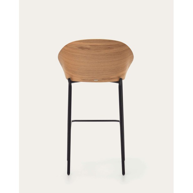 Taburete Eamy gris claro, fresno natural 77cm - Kave Home C0600001HE12 Taburete Eamy gris claro, fresno natural 77cm - Kave Home C0600001HE12