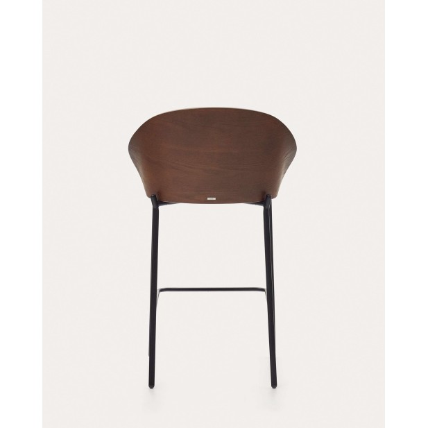 Taburete Eamy marrón claro, fresno wengué 65cm Kave Home. C0600054HE11 Taburete Eamy marrón claro, fresno wengué 65cm Kave Home. C0600054HE11
