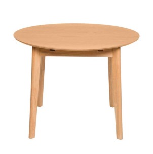 Mesa Extensible HAL Ø100 (100x130) cm, DM / Madera Natural - Vackart. 2