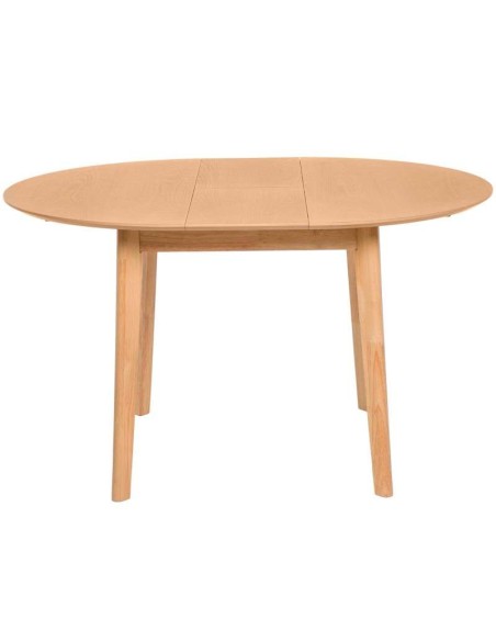 Mesa Extensible HAL Ø100 (100x130) cm, DM / Madera Natural - Vackart.
