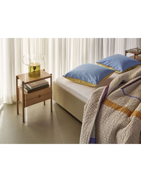 Mesita de Noche APPEAL, Roble Natural - Hübsch. Vackart