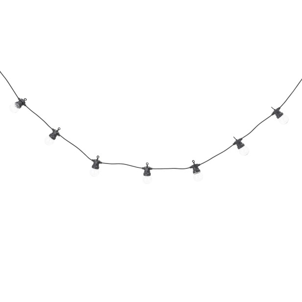 Cadena de Luces NERO 1000 cm, Plastico Negro - Bloomingville Vackart