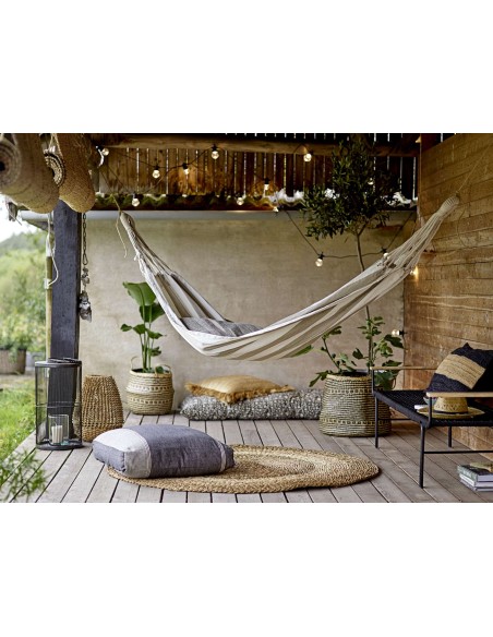 Cadena de Luces NERO 1000 cm, Plastico Negro - Bloomingville Vackart