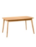Mesa Extensible DAPHNE 140/180x90 cm, Madera Natural