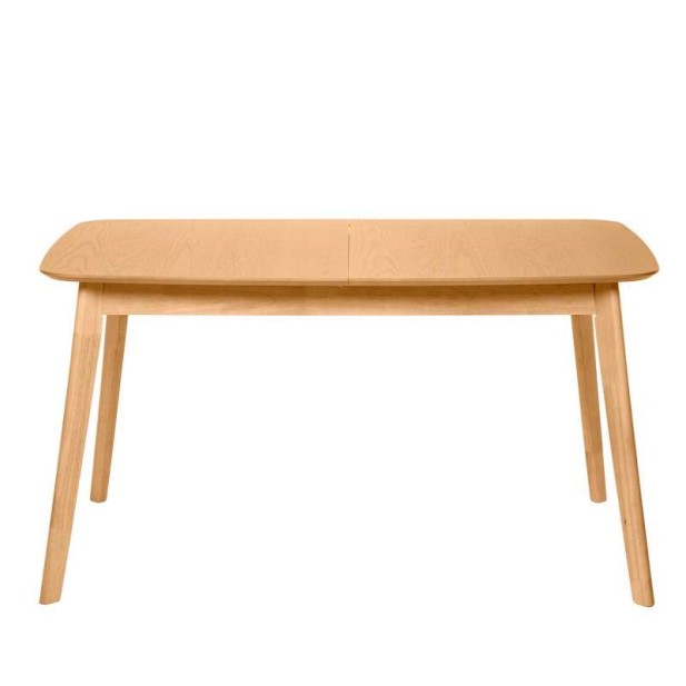 Mesa Extensible DAPHNE 120/150x80 cm, Madera Natural - Vackart