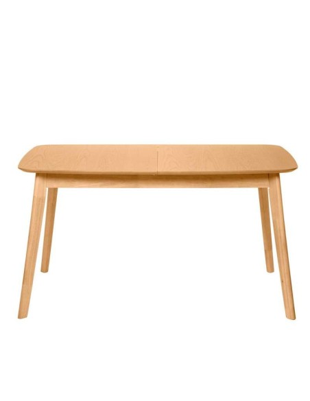 Mesa Extensible DAPHNE 120/150x80 cm, Madera Natural - Vackart