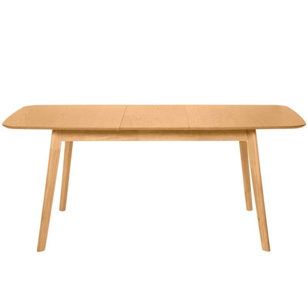 Mesa Extensible DAPHNE 120/150x80 cm, Madera Natural - Vackart