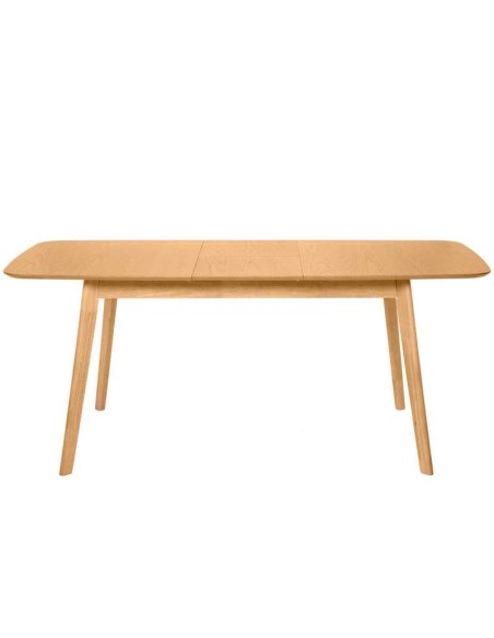 Mesa Extensible DAPHNE 120/150x80 cm, Madera Natural - Vackart