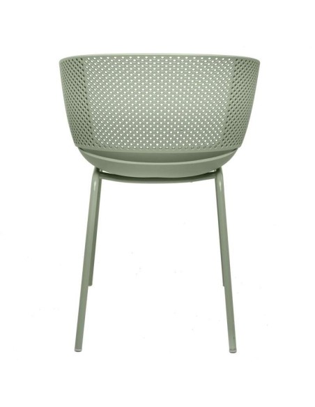 Silla RUMMELS, Polipropileno / Metal Menta - Vackart