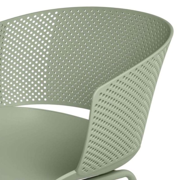 Silla RUMMELS, Polipropileno / Metal Menta - Vackart Silla RUMMELS, Polipropileno / Metal Menta - Vackart