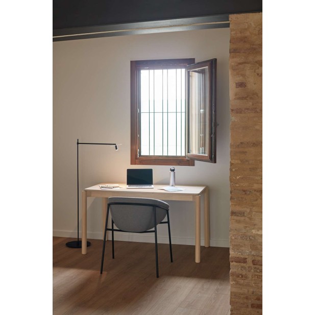 Escritorio ATLAS 130x65 cm DM / Fresno Natural Claro - Teulat. Vackart