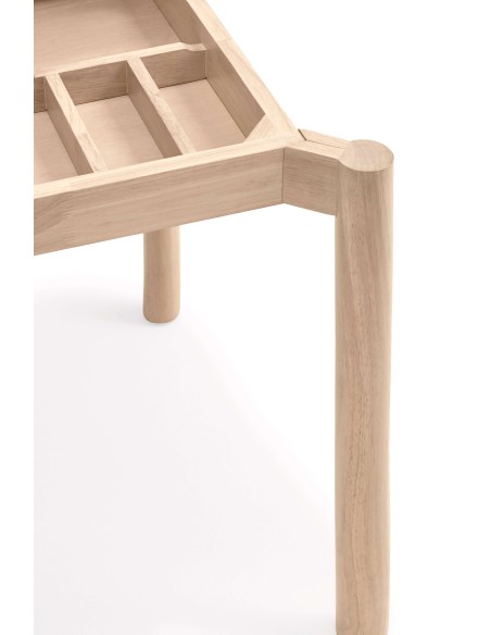 Escritorio ATLAS 130x65 cm DM / Fresno Natural Claro - Teulat. Vackart