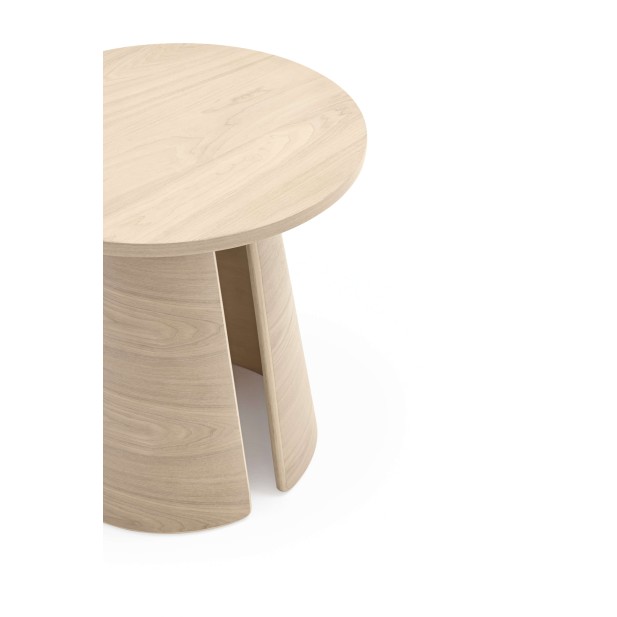 Mesa Auxiliar CEP Ø50 cm, DM / Fresno Natural Claro - Teulat. Vackart