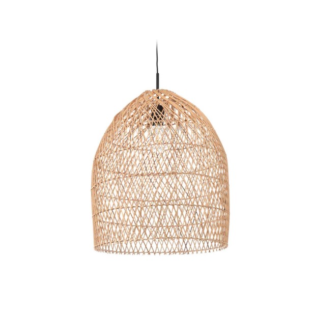 Pantalla lámpara de techo DOMITILA 100% ratán natural Ø 44 cm - Kave Home