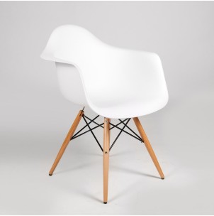Silla Eames Dimero Blanco Inspiración DAW de Charles & Ray Eames 2