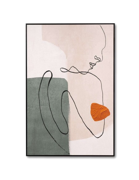 Cuadro SIGTER 80x120 cm, Negro - Vackart