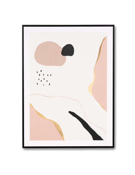 Cuadro KORT III 60x80 cm, Negro - Vackart