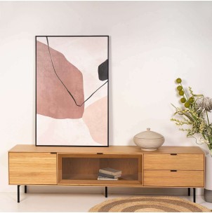 Cuadro RØRE 80x120 cm, Negro - Vackart 2