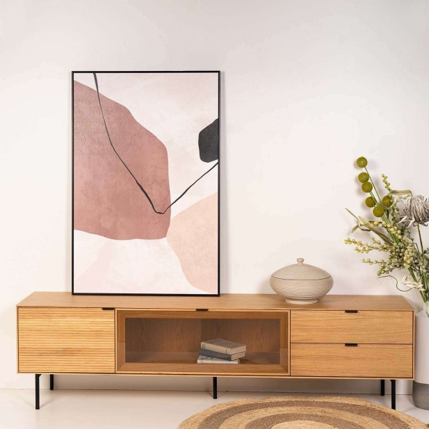 Cuadro RØRE 80x120 cm, Negro - Vackart